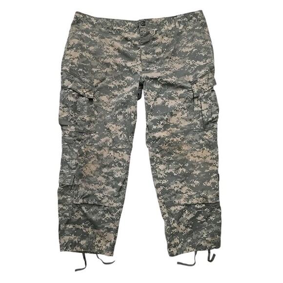 US Army Digi Camo Military Pants Sz XXL Short Cargo Utility Combat Trouser - Picture 1 of 11